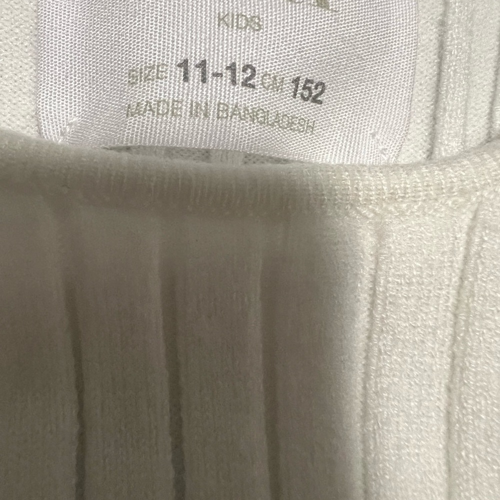 Zara White Long Sleeve Shirt - Picture 4 of 5